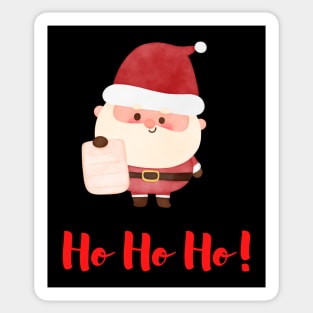 Fun Santa Apparel Sticker